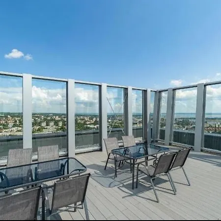 Apartment Hanza Tower Deluxe With Sauna & Jacuzzi & Pool Szczecin